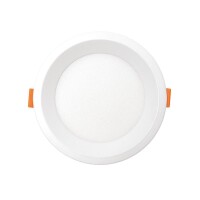 LED Einbaupanel blendarm rund weiß Ø170mm Warnweiß 3000K 12W UGR PLm
