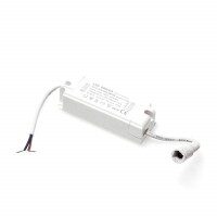 LED Einbaupanel blendarm rund weiß Ø170mm Warnweiß 3000K 12W UGR PLm