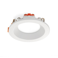 LED Deckenstrahler Einbau rund weiß 6W Ø90mm Spot kaltweiß tageslicht 6000K