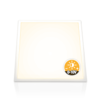 LED Panel 62 62cm Warmweiß 3000K 40W Dimmbar 0-10V flimmerfrei Slim Alu PLe2.2