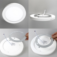 RESTPOSTEN LED Aufbaupanel 3CCT 24W 1920lm superflach Aufputz rund PLv