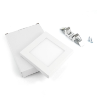 LED Panel Aufputz Aufbaupanel Neutralweiß 4000K 6.5W eckig 120x120mm