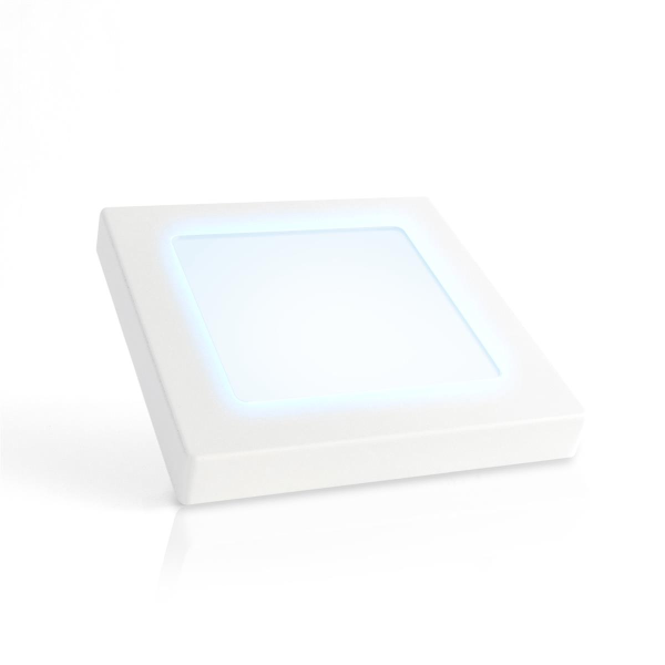 LED Aufbaupanel Tageslichtweiß 6000K 6.5W 480lm Einbaupanel eckig 120x120mm PLd2.0