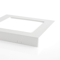 LED Aufbaupanel Tageslichtweiß 6000K 6.5W 480lm Einbaupanel eckig 120x120mm PLd2.0