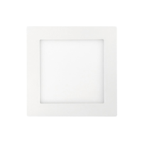 LED Aufbaupanel Warmweiß 3000K 12W 850lm Einbaupanel eckig 180mm PLd2.0