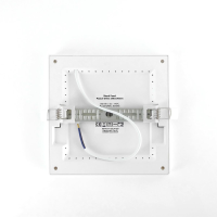 LED Aufbaupanel Warmweiß 3000K 12W 850lm Einbaupanel eckig 180mm PLd2.0