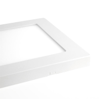 LED Aufbaupanel Warmweiß 3000K 12W 850lm Einbaupanel eckig 180x180mm PLd2.0