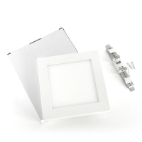 LED Aufbaupanel Neutralweiß 4000K 12W 950lm Einbaupanel eckig 180mm PLd2.0