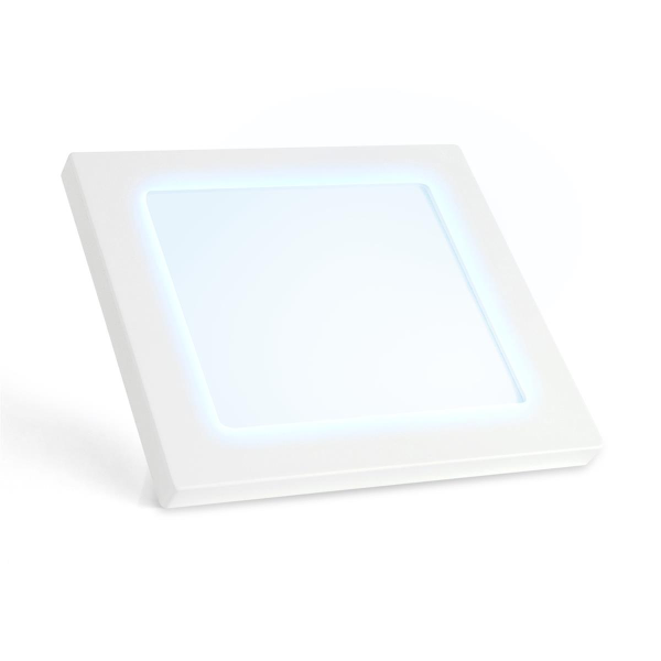 LED Aufbaupanel Tageslichtweiß 6000K 12W Einbaupanel 950lm eckig 180mm PLd2.0