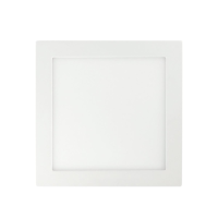 LED Aufbaupanel Tageslichtweiß 6000K 18W 1400lm Einbaupanel eckig 230mm PLd2.0