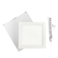LED Aufbaupanel Tageslichtweiß 6000K 18W 1400lm Einbaupanel eckig 230x230mm PLd2.0