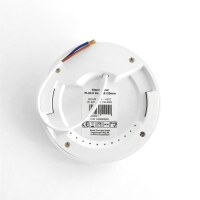 LED Aufbaupanel Tageslichtweiß 6000K 6.5W 480lm Einbaupanel rund 120mm PLd2.0