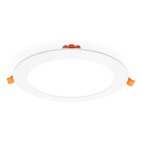 LED Einbaupanel rund weiß Ø170mm Warmweiß 3000K 12W PLm