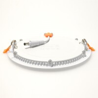 LED Einbaupanel rund weiß Ø170mm Warmweiß 3000K 12W PLm