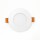 LED Einbaupanel rund weiß Ø85mm Neutralweiß 4000K 3W PLm
