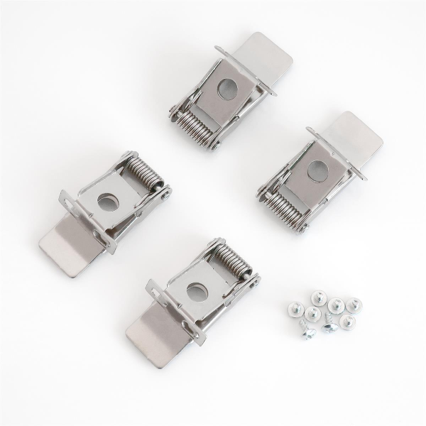 Montageklammern LED Panels in 30x60, 60x60, 62x62 cm 4er Set