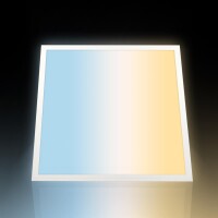 LED Panel 60x60cm 3000K-4000K-6000K 40W Lichtfarbe umschaltbar flickerfrei Aufbaurahmen