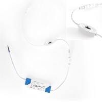 LED Panel 62x62 3CCT 3000K-4000K-6000K 40W mit Steck-Aufbaurahmen PLs3.0