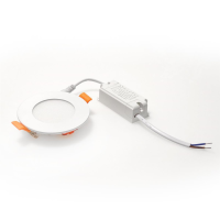 10x LED Einbaupanel rund Neutralweiß 4000K 3W Ø85mm Spot Trafo