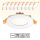 10x LED Einbaupanel rund Neutralweiß 4000K 3W Ø85mm Spot Trafo