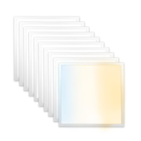 10x LED Panel 62x62 3CCT 3000K-4000K-6000K 40W Slim Alu...