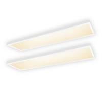 2x LED Panel 120x30 Warmweiß 3000K 40W Aufputz...