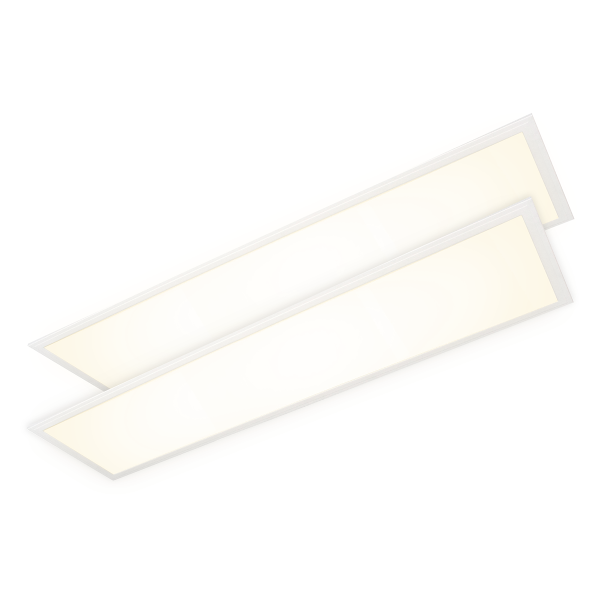 2x LED Panel 120x30 Neutralweiß 4000K 40W PLe2.2