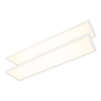 2x LED Panel 120x30 Neutralweiß 4000K 40W PLe2.2
