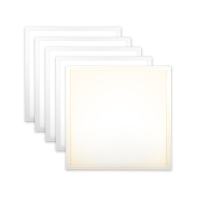 5x LED Panel 62x62 Warmweiß 3000K 40W 3400lm PLe2.2