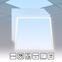 AKTION! AKTION! 5x LED Panel 62x62 Tageslichtweiß...
