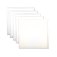 AKTION! 5x LED Panel 62x62 Neutralweiß 4000K 36W 4320lm Slim Alu PLs3.0