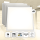 AKTION! 5x LED Panel 62x62 Neutralweiß 4000K 36W 4320lm Slim Alu PLs3.0
