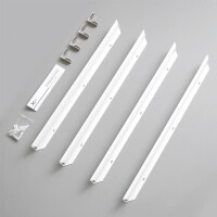 LED Panel 60 x 60 cm Neutralweiß 4000K 40W mit Steck-Aufbaurahmen Serie PLe2.1