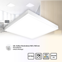 LED Panel 60x 60cm Neutralweiß 4000K 40W...