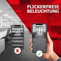 LED Panel 62x62 Tageslichtweiß 6000K 40W mit Steck-Aufbaurahmen PLe2.2