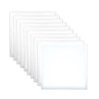 10x LED Panel 62x62 Neutralweiß 5000K 40W Slim...