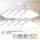 8x LED Panel 62x62 Neutralweiß 4000K 40W mit Steck-Aufbaurahmen PLe2.2