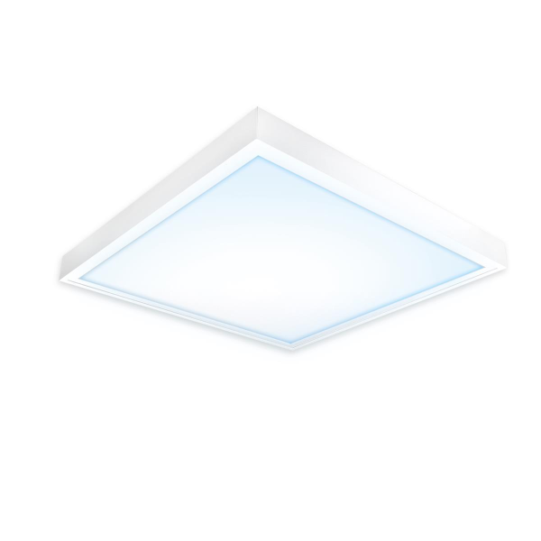 Aktion! LED Panel 62x62 Tageslichtweiß 6000K 36W 4320lm Aufbaurahmen Alu weiß PLs3.0