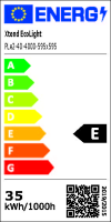 RESTPOSTEN LED Panel Deckenpanel 60x60cm Neutralweiß 4000K 40W Drahtseil Aufhängung