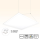 LED Panel 60x60cm Neutralweiß 4000K 40W Drahtseil Aufhängung PLe2.2