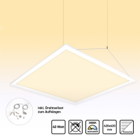 LED Panel 62x62 Warmweiß 3000K 40W...