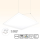 LED Panel 62x62 Neutralweiß 4000K 40W Drahtseilaufhängung PLe2.2