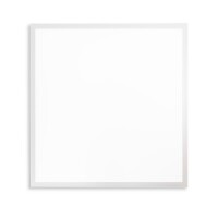 2x LED Panel 62x62 Neutralweiß 4000K 40W mit Steck-Aufbaurahmen PLe2.2