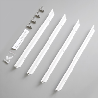 2x LED Panel 62x62 Neutralweiß 4000K 40W Steck-Aufbaurahmen PLe2.2
