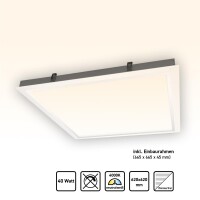 LED Panel 62x62 Neutralweiß 4000K 40W mit...