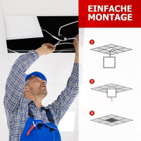 LED Panel 62x62 Neutralweiß 5000K 40W dimmbar Fernbedienung PLe2.2