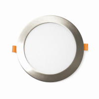 LED Einbaustrahler rund silber 12W Ø170mm Decken...