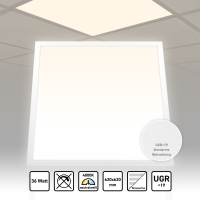 LED Panel 62x62 Neutralweiß 4000K 36W UGR<19...