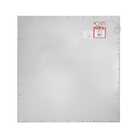 LED Panel 62x62 Neutralweiß 4000K 40W dimmbar Fernbedienung  Steck-Aufbaurahmen PLe2.2