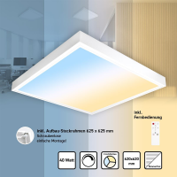 LED Panel 62x62 3CCT 3000K-4000K-6000K 40W dimmbar...